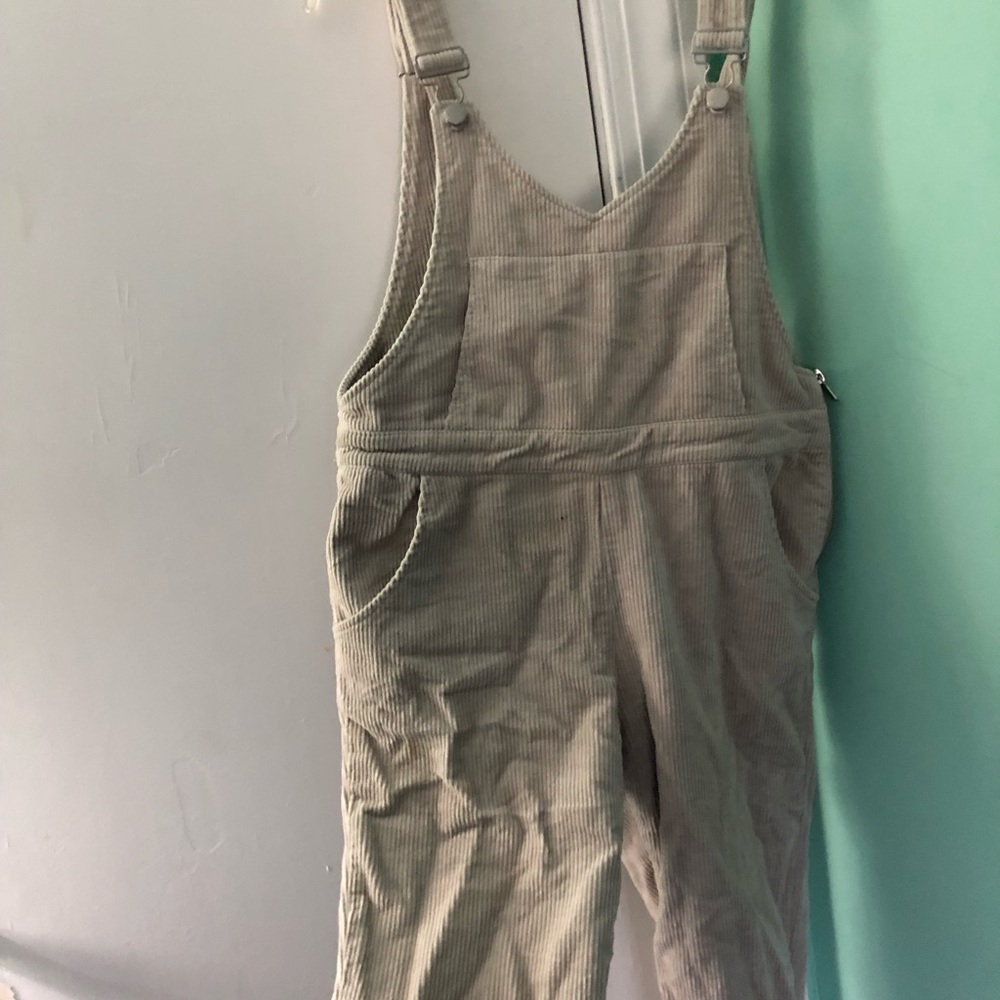 Corduroy overalls